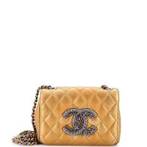 Chanel Cc Chain Fringe Full Flap Bag #247594C34B